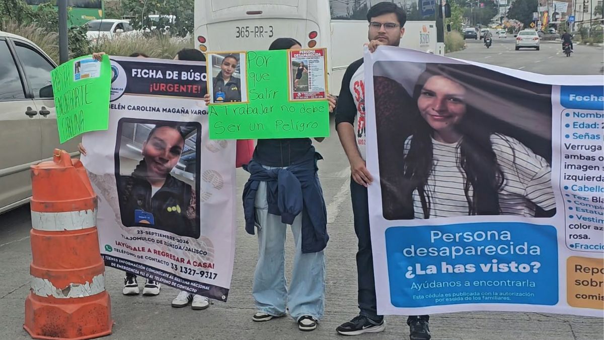 Buscan a Belén Magaña, mujer desaparecida tras dirigirse a su trabajo en Tlaquepaque.