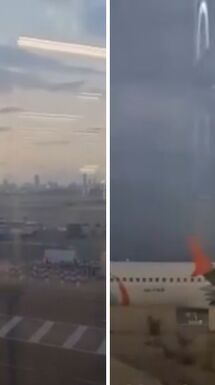 Estalla caos en vuelo de Dubái a Tel Aviv