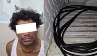 Habría tirado tramos de cable al ver a policías; termina detenido en Guadalajara