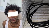 Habría tirado tramos de cable al ver a policías; termina detenido en Guadalajara