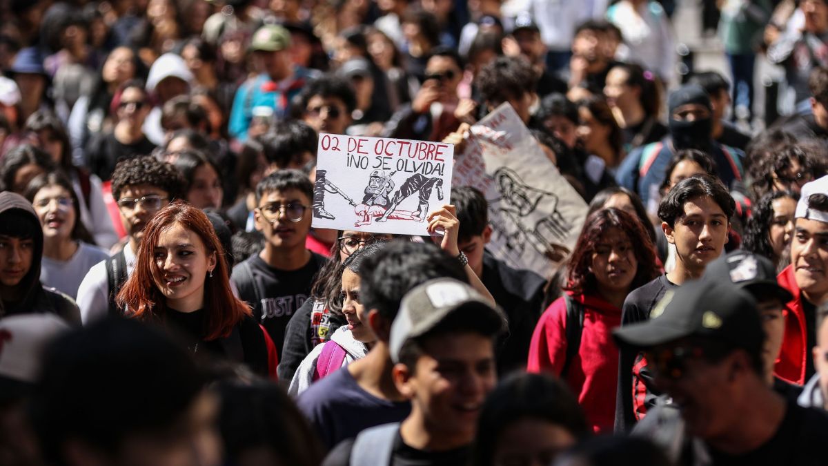 Ruta y calles cerradas por la marcha del 2 de octubre en CdMx.