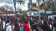 Alumnos de la Vocacional de Guadalajara protestan contra acoso de cinco profesores.