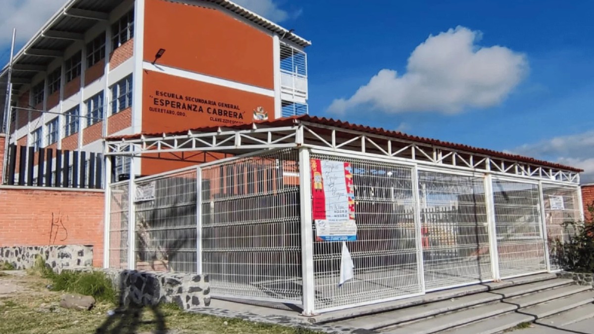 Los hechos se registraron en la Escuela Secundaria General Esperanza Cabrera.