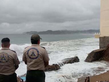 El huracán avanza por el Pacífico dejando lluvias a su paso. | Protección Civil de Jalisco
