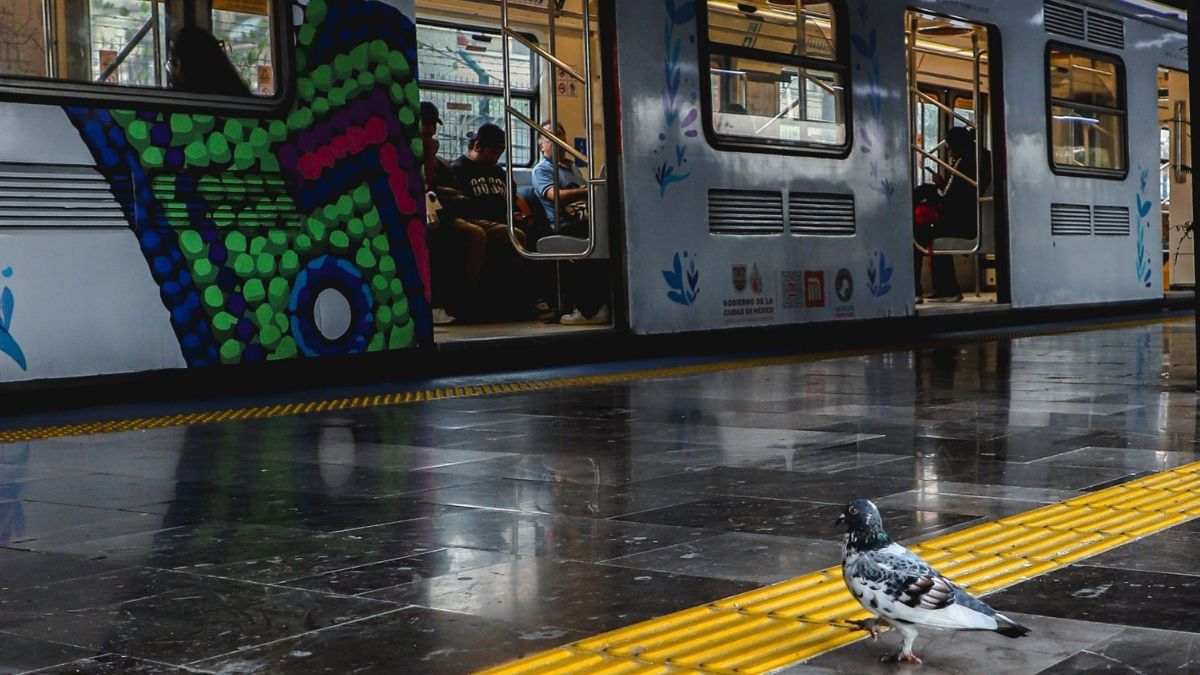 El Metro CdMx puede presentar avance en caso de lluvia. | Estrella Josento