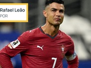 Rafael Leão 'hereda' el 7 de Cristiano Ronaldo