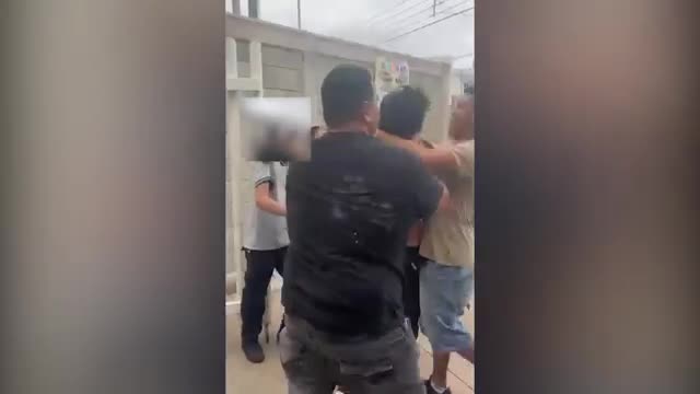 Revelan VIDEO del sometimiento de los presuntos