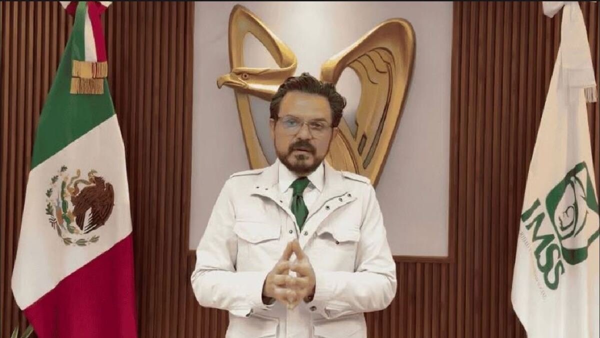 El director del IMSS anunció las medidas mediante un video. | Foto: Zoé Roblero