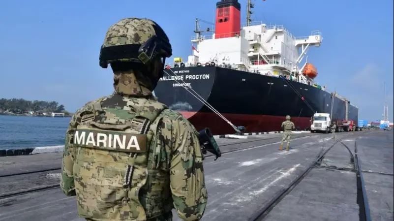 El detenido es señalado como ex miembro de la Marina. | SEDENA