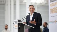 El Mandatario estatal felicitó a los inversionistas por este gran proyecto.