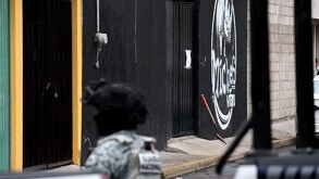 Elementos de seguridad estatal y nacional se dieron cita para atender el presunto caso de excavaciones clandestinas / Agencia EsImagen