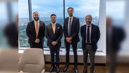 El gobernador Samuel García dió inicio a su segundo día de gira de trabajo por Nueva York.| Redes sociales