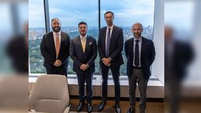 El gobernador Samuel García dió inicio a su segundo día de gira de trabajo por Nueva York.| Redes sociales