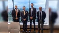 El gobernador Samuel García dió inicio a su segundo día de gira de trabajo por Nueva York.| Redes sociales