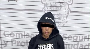 Los hechos se registraron en el cruce del bulevar Vicente Guerrero y calle 44, donde el joven intentó huir.