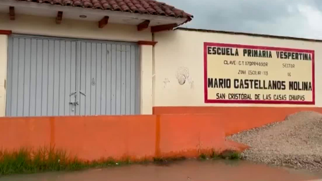 Niño de primaria es herido con arma punzocortante dentro de escuela en Chiapas