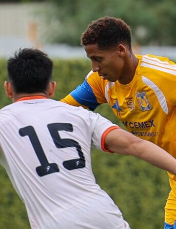 El partido entre Tigres y Santiago FC se llevó a cabo desde las instalaciones del CET.