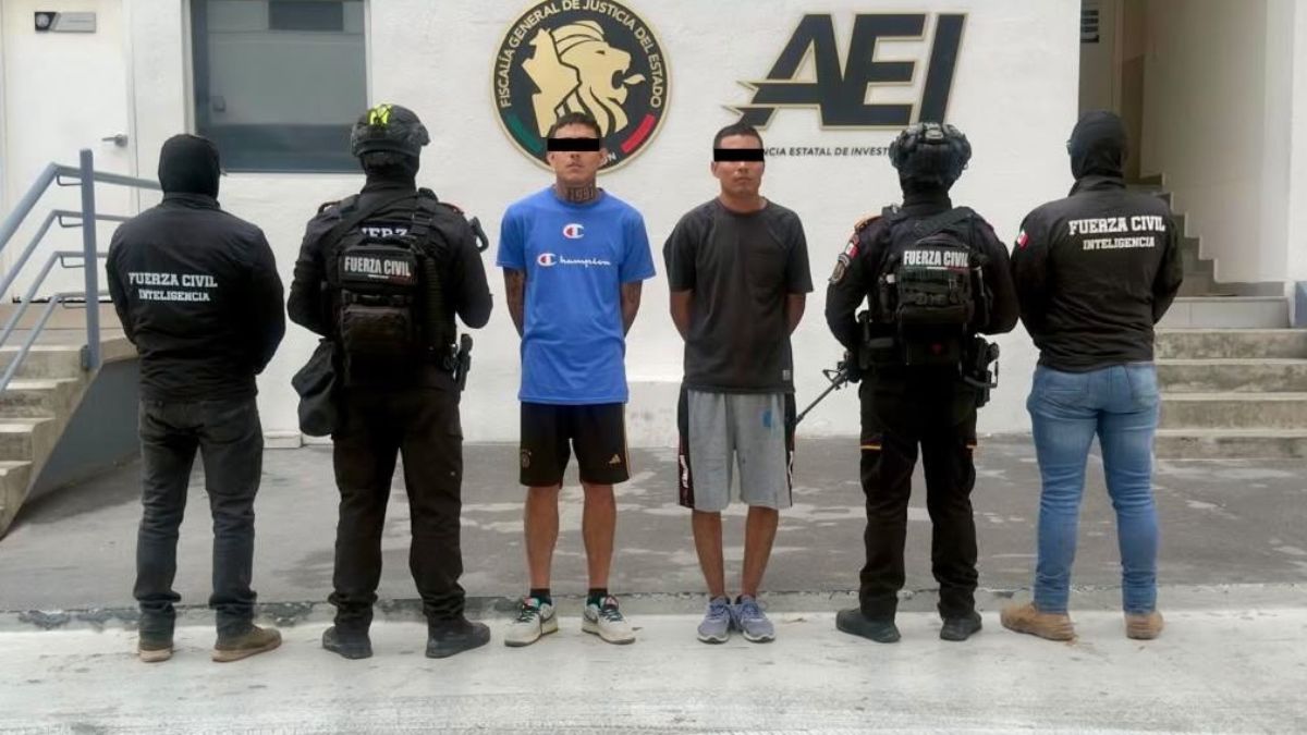 La captura ocurrió en el cruce de las calles 29 de Noviembre y Paileros, en la colonia La Alianza.