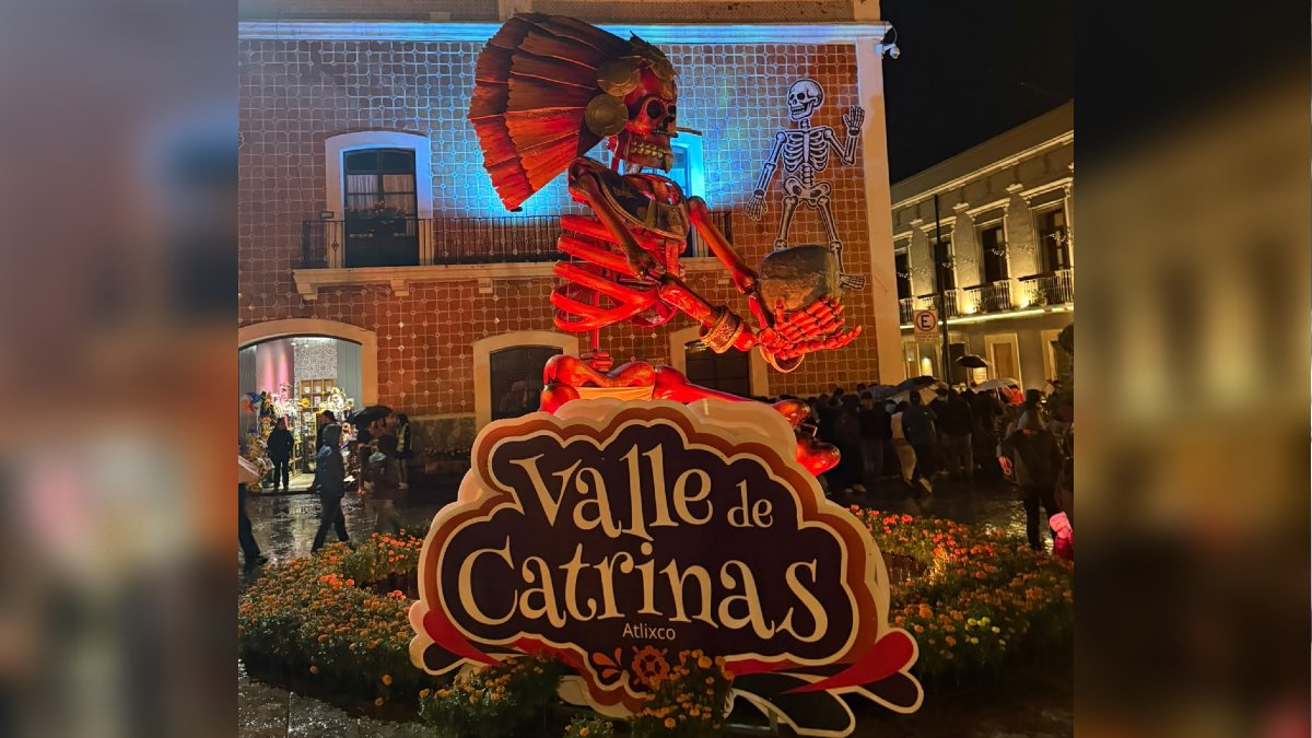 Las catrinas monumentales podrán visitarse en diferentes puntos de Atlixco hasta noviembre |