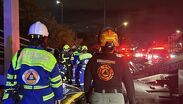 Conductora queda prensada tras choque de 3 camionetas en Morones Prieto. TD Fin de Semana Nocturno Monterrey, 03 de octubre de 2026