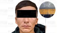 El detenido y la droga quedaron a disposición del Ministerio Público Federal.