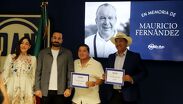 Familiares, amigos y militantes recordaron la trayectoria, legado y aportación al acervo cultural y político que dejó Fernández Garza.