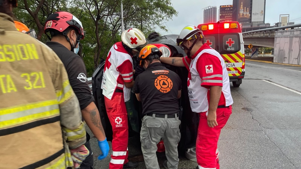 El incidente dejó el saldo de una persona lesionada.| Pedro Delgado
