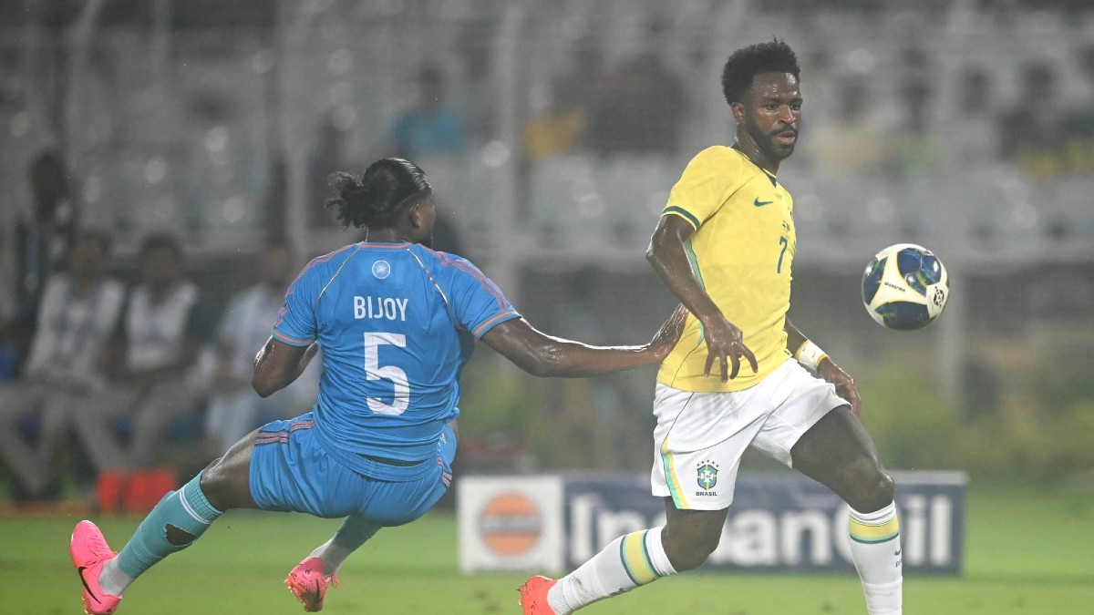 Este partido representó el primer enfrentamiento entre la Selección de Brasil y la India en la historia.