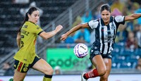 Rayadas terminó por vencer a América Femenil con una asistencia de 4,mil personas en el Gigante de Acero.