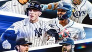 Los Yankees dejaron en el camino a los Red Sox para enfrentarse a Tampa Bay Rays en la Serie Divisional / @MLB