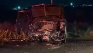 El accidente ocurrió a la altura del kilómetro 7+300.