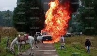 Los afectados por la explosión en Temascaltepec, Estado de México, continúan bajo cuidados intensivos.