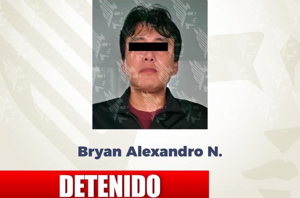 Bryan Alexandro N., detenido