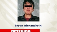 Bryan Alexandro N., detenido