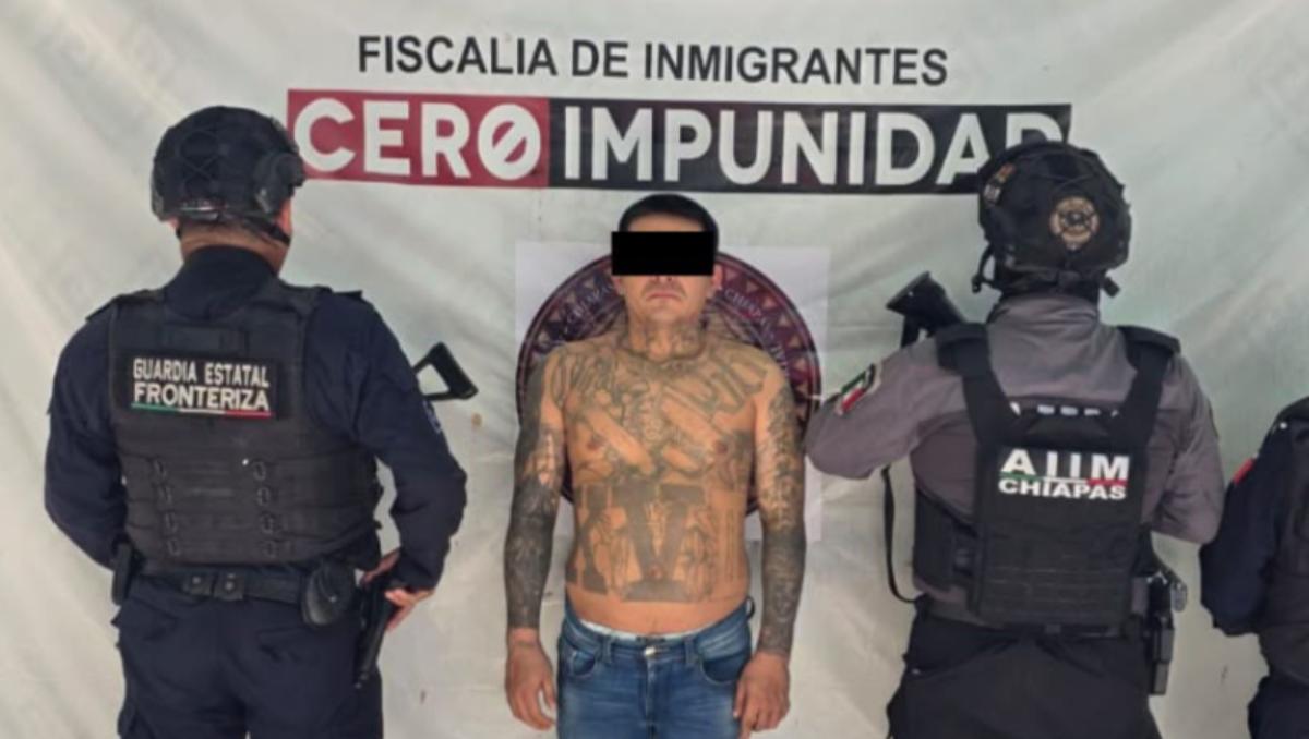 Cae en Tapachula presunto multifeminicida salvadoreño