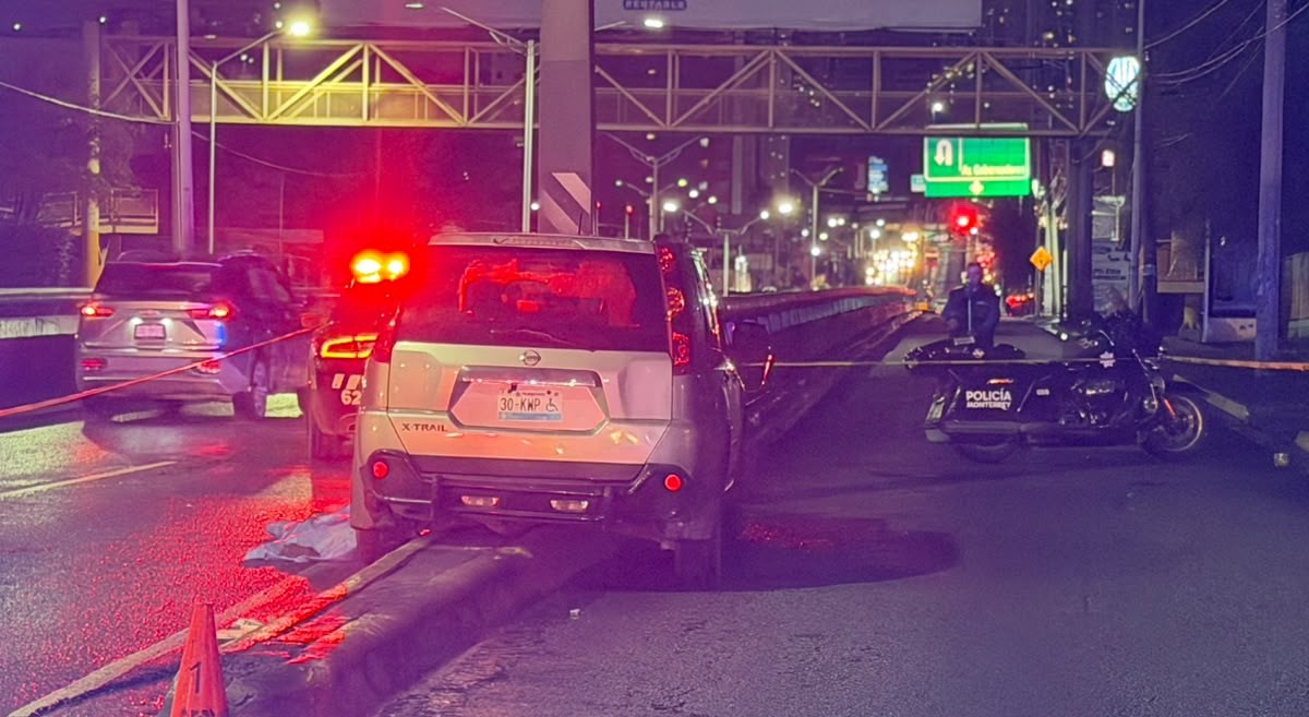 El incidente ocurrió cerca del cruce con Simón Herrera.
