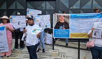 Familiares y amigos de Kemberly Uriel se manifestaron para exigir su pronta localización