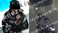 La huida y ataque de 'El Greñas' quedó grabada en video.