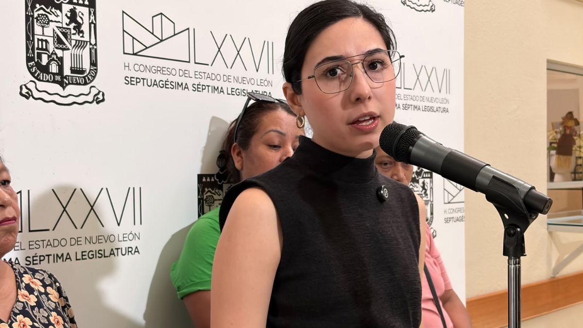 La Alcaldesa de Zuazua, Deyanira Martínez.| Kevin Recio