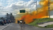 El derrame químico se registró a la altura del municipio de Ixtlahuacán de los Membrillos | Protección Civil y Bomberos de Jalisco