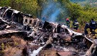 El desplome de la aeronave provocó la muerte de piloto y copiloto.