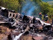 El desplome de la aeronave provocó la muerte de piloto y copiloto.