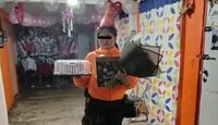 Dulce fue asignada a abrir paso durante el operativo para la detención de un delincuente en la México-Pachuca.