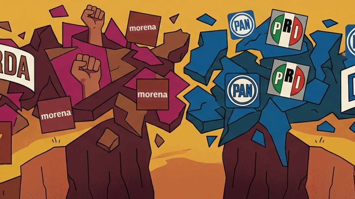 Tras la independencia mexicana, la nación experimentó una lucha histórica entre liberales y conservadores | Ilustración IA