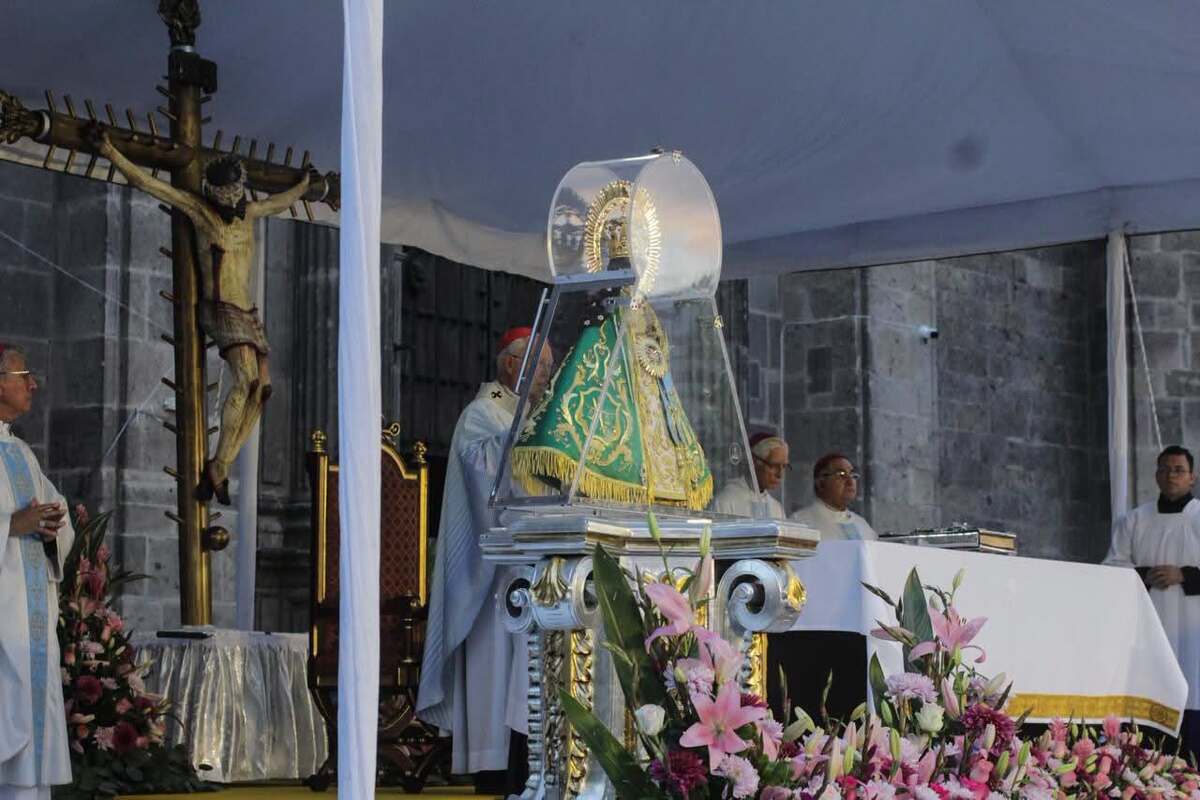 Las Misas el 12 de octubre se celebran al inicio y al final de la peregrinación. | Policía de Jalisco