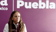 Olga Lucía indicó que "siempre hay formas y momentos" respecto a dejar la presidencia de Morena por otro cargo público / Agencia Es Imagen