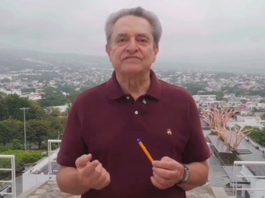 Pío López Obrador publicó un video para anunciar sus aspiraciones por la candidatura a una diputación federal por el Distrito 9 de Chiapas |