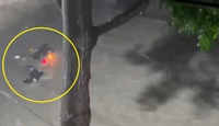 Se teme que el hombre haya podido ser succionado por un canal de desagüe al que conducía el riachuelo / Álvaro Morales