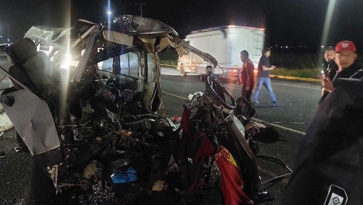 Accidente en la autopista Puebla-Tehuacán