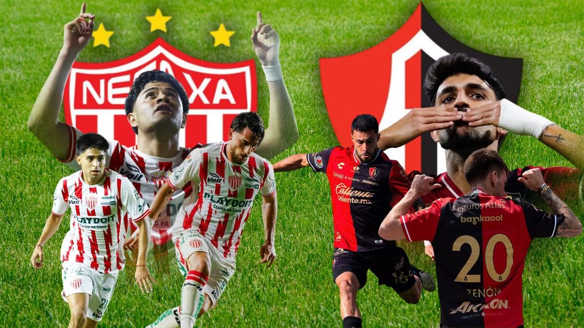 Choque entre el Atlas y el Necaxa en el Estadio Victoria